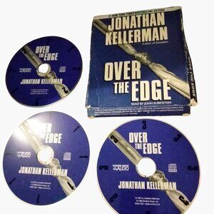 Jonathan Kellerman Over The Edge Audiobook 3 CD Random House John Rubinstein